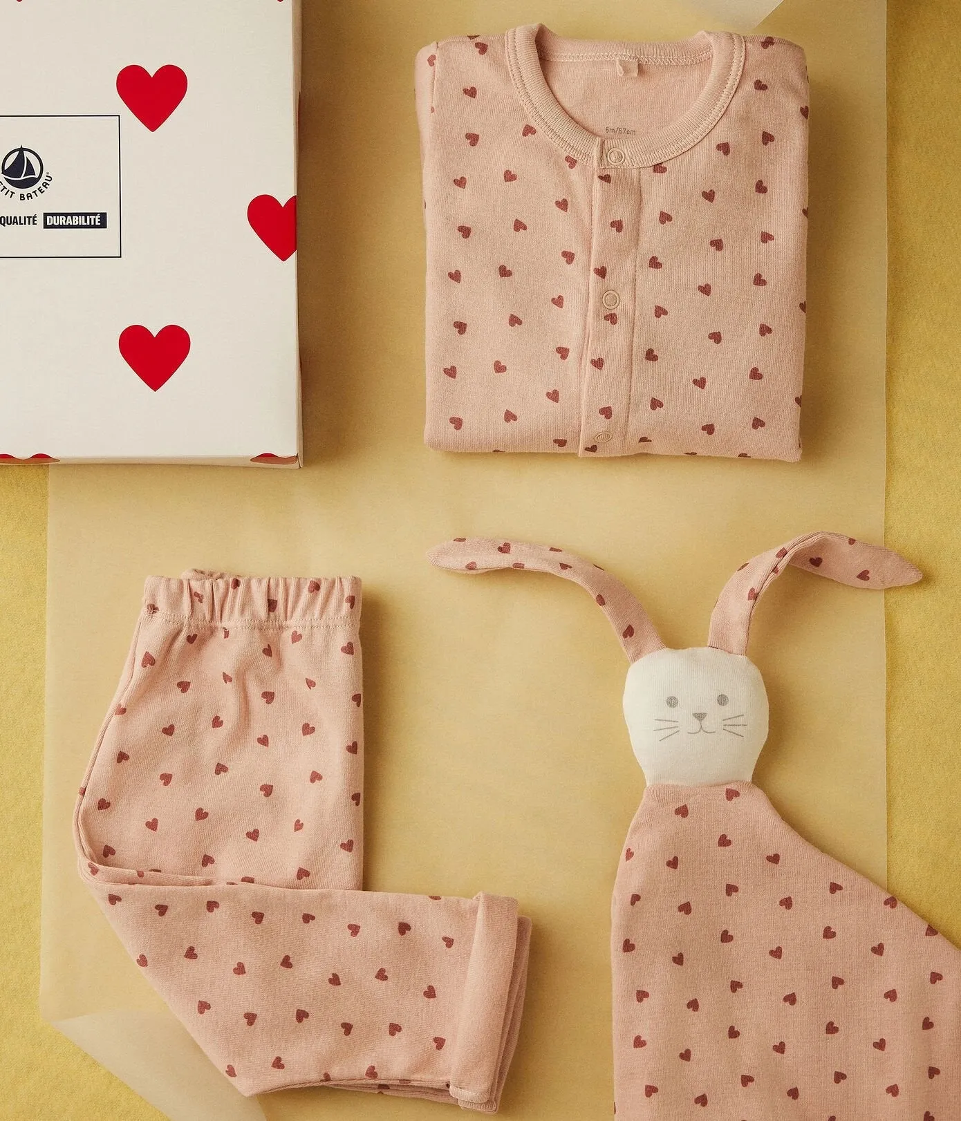 Babies' Cotton Cardigan, Trousers and Comforter Gift Set