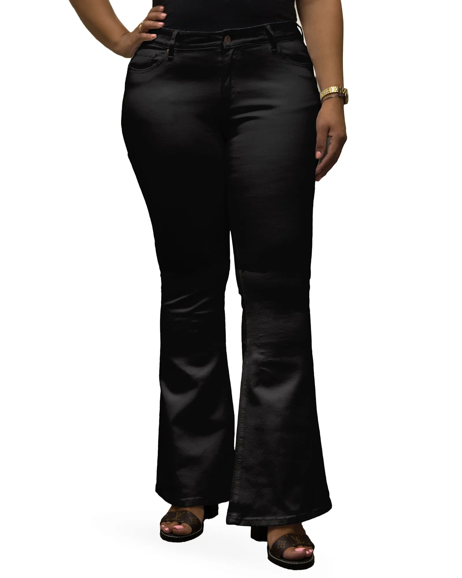 Becca Flare Jeans | OD Black