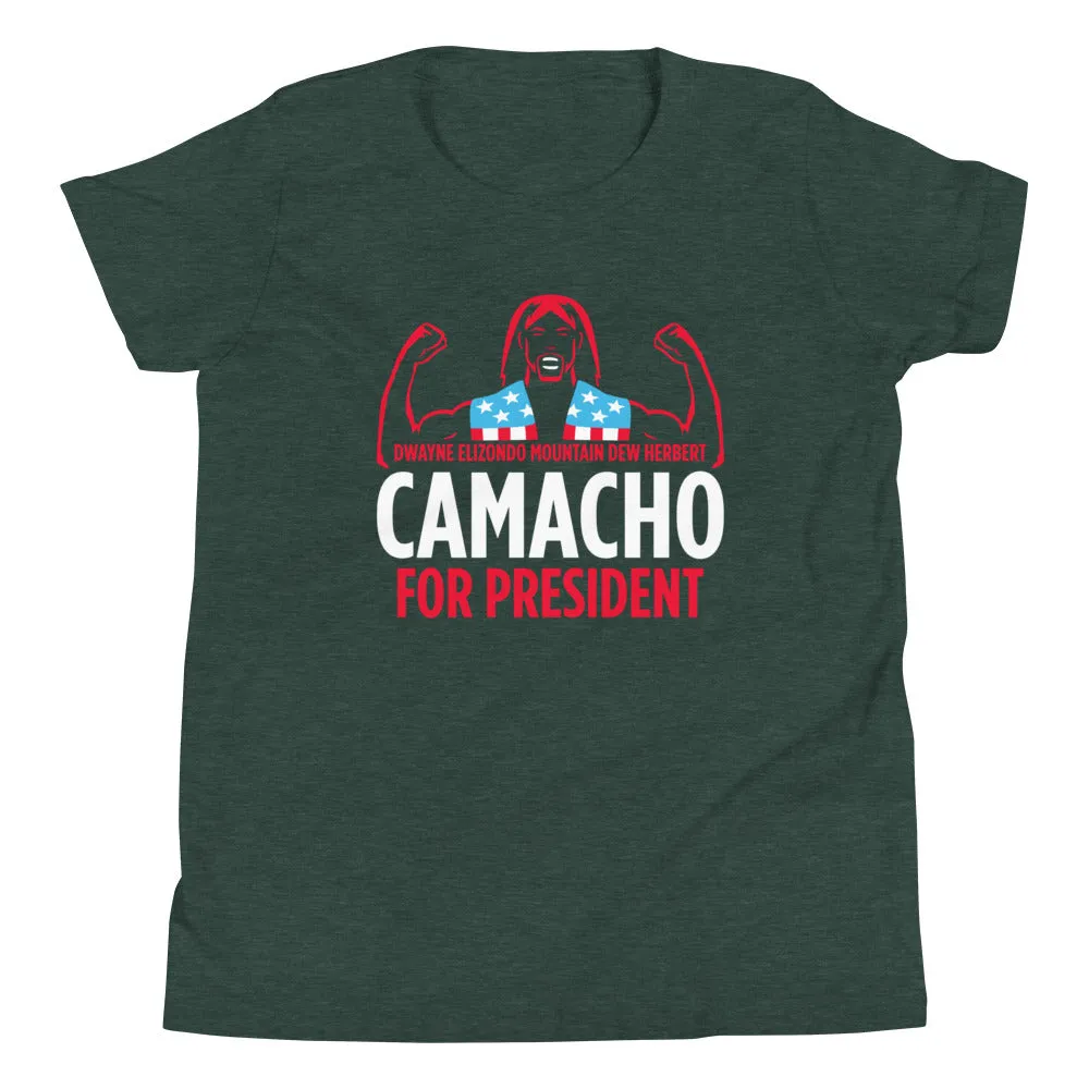 Camacho For President Kid's Youth Tee