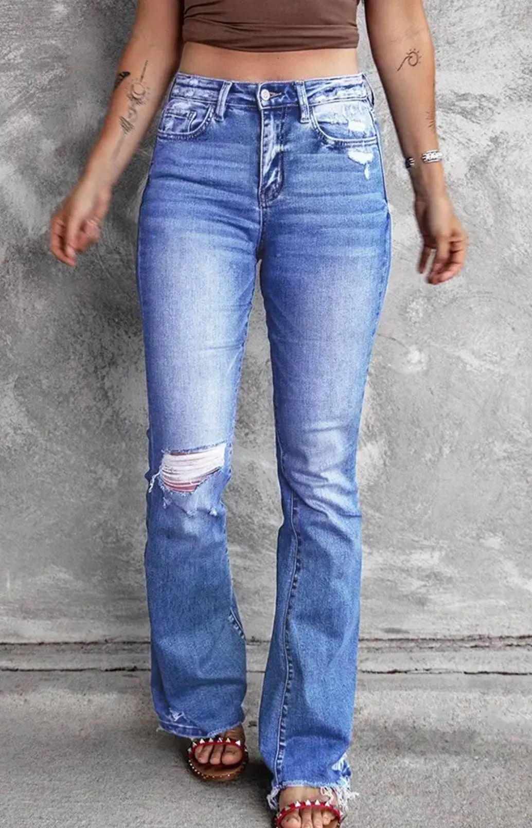 Classic Cut Denim Jeans