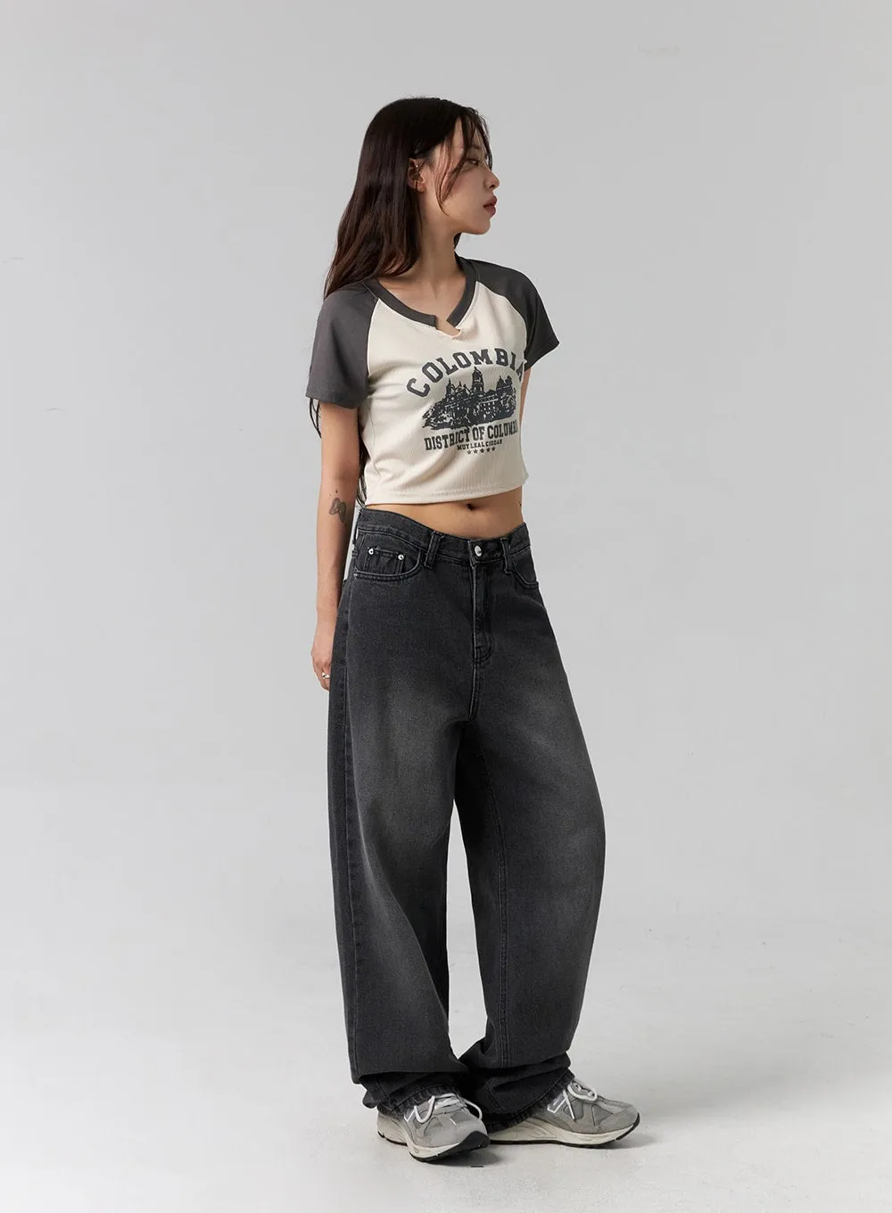 Comfy Wide Leg Jeans CG317