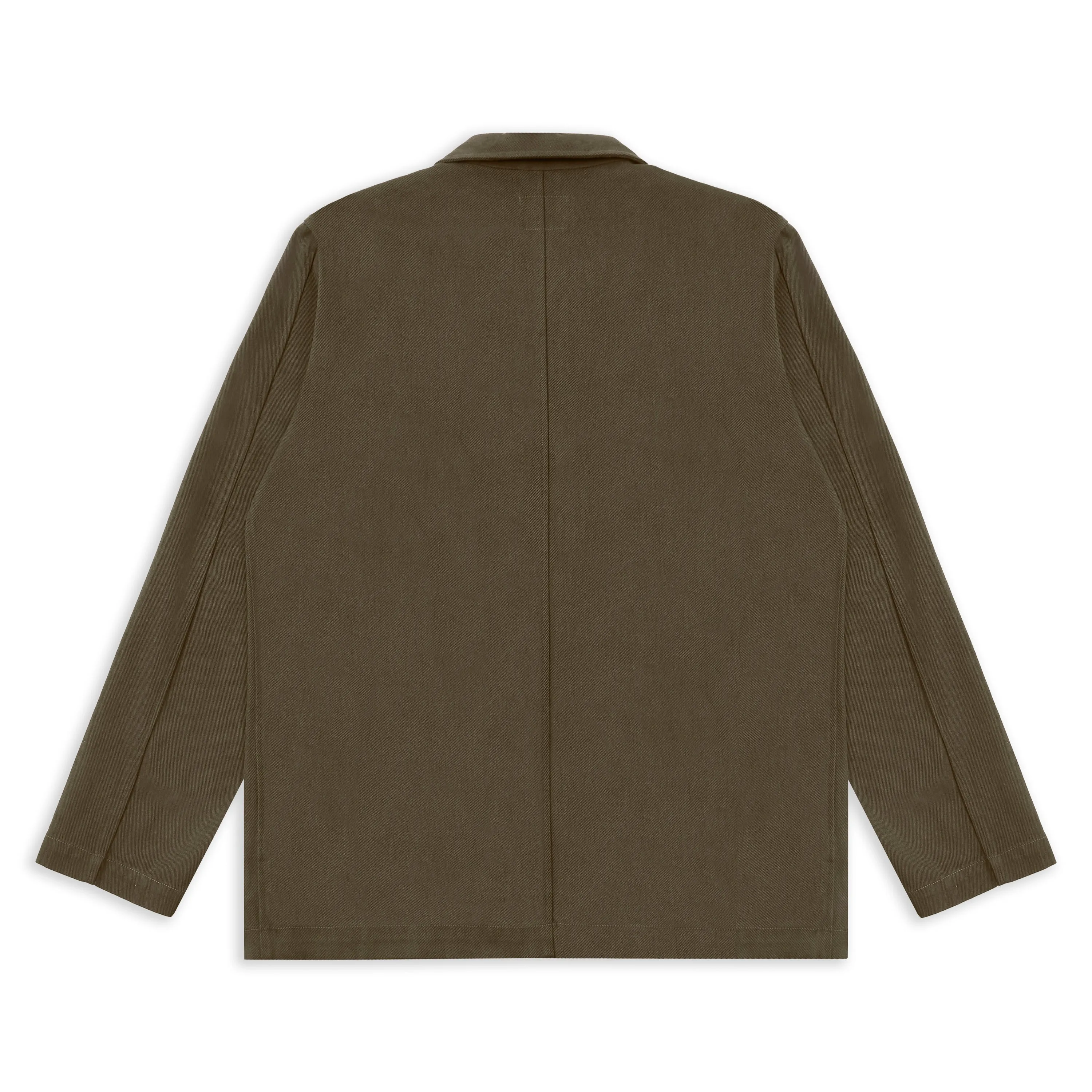 Cotton Jericho Jacket - Green Twill