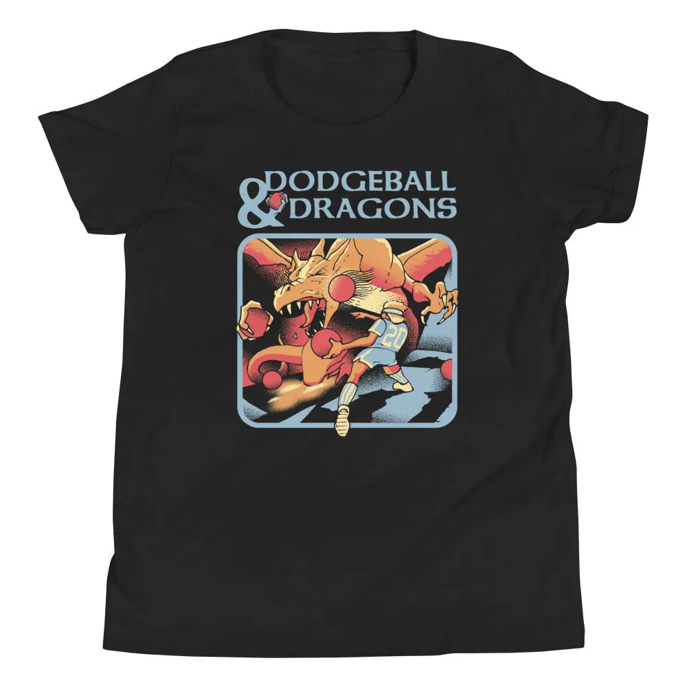 Dodgeball And Dragons Kid's Youth Tee