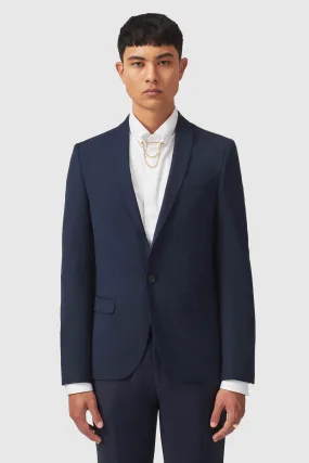 Ellroy Skinny Fit New Navy Jacket