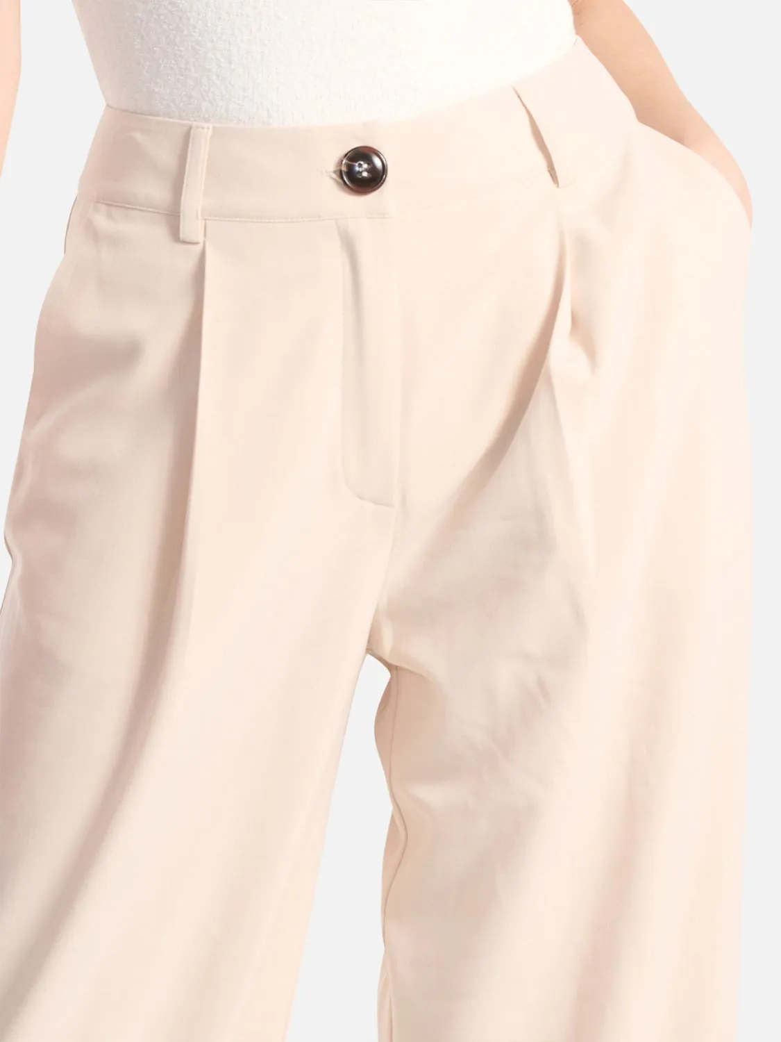 ENA PELLY | MINNIE RELAXED TROUSER - BISCUIT