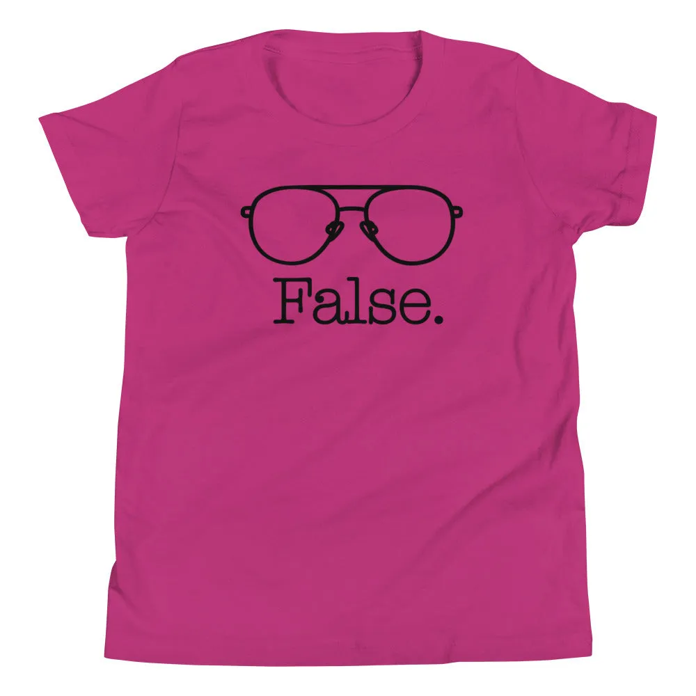 False Glasses Kid's Youth Tee