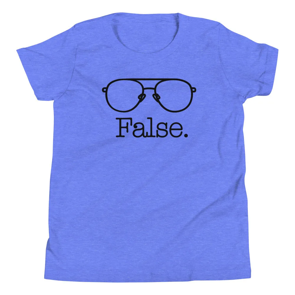 False Glasses Kid's Youth Tee