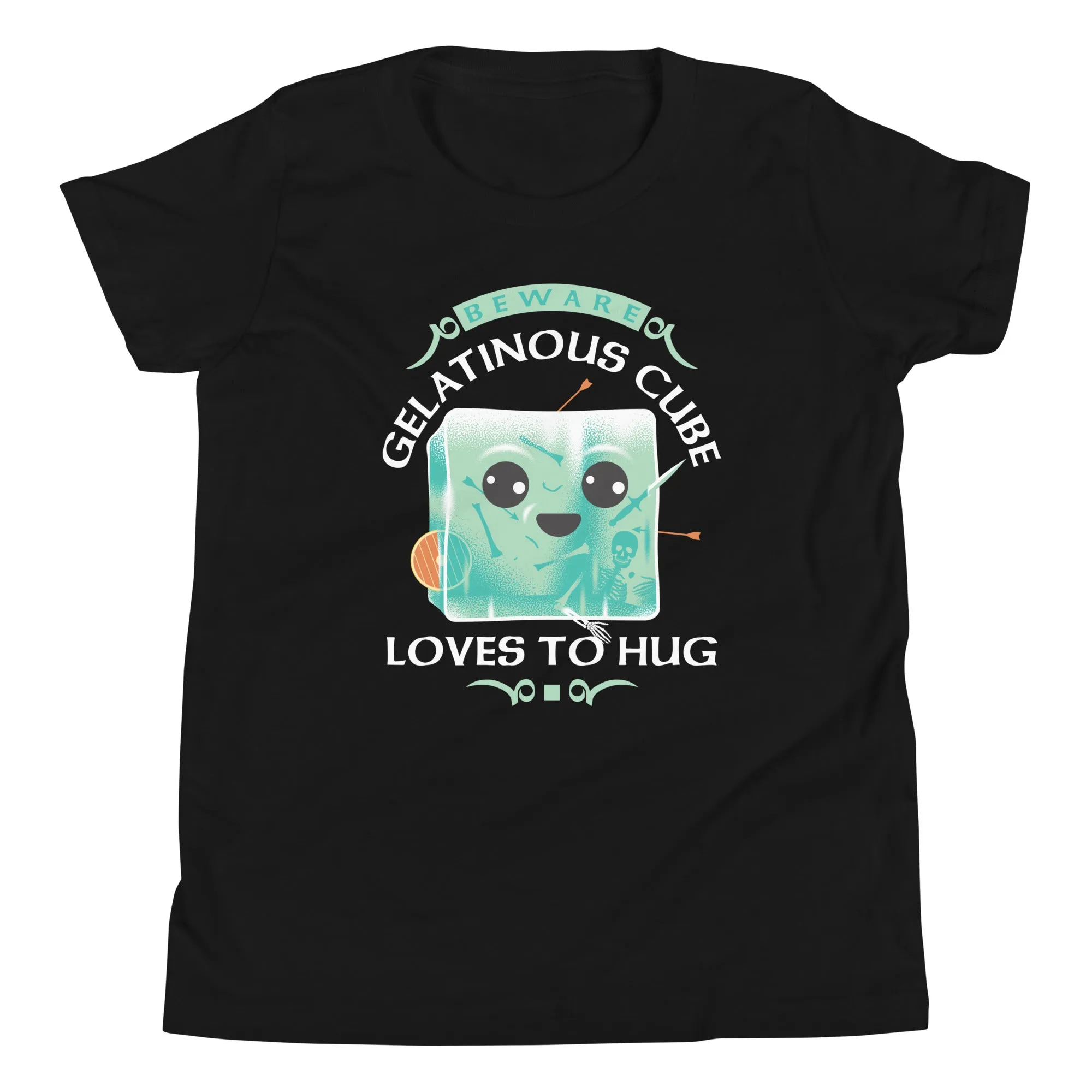 Gelatinous Cube Loves To Hug Kid's Youth Tee