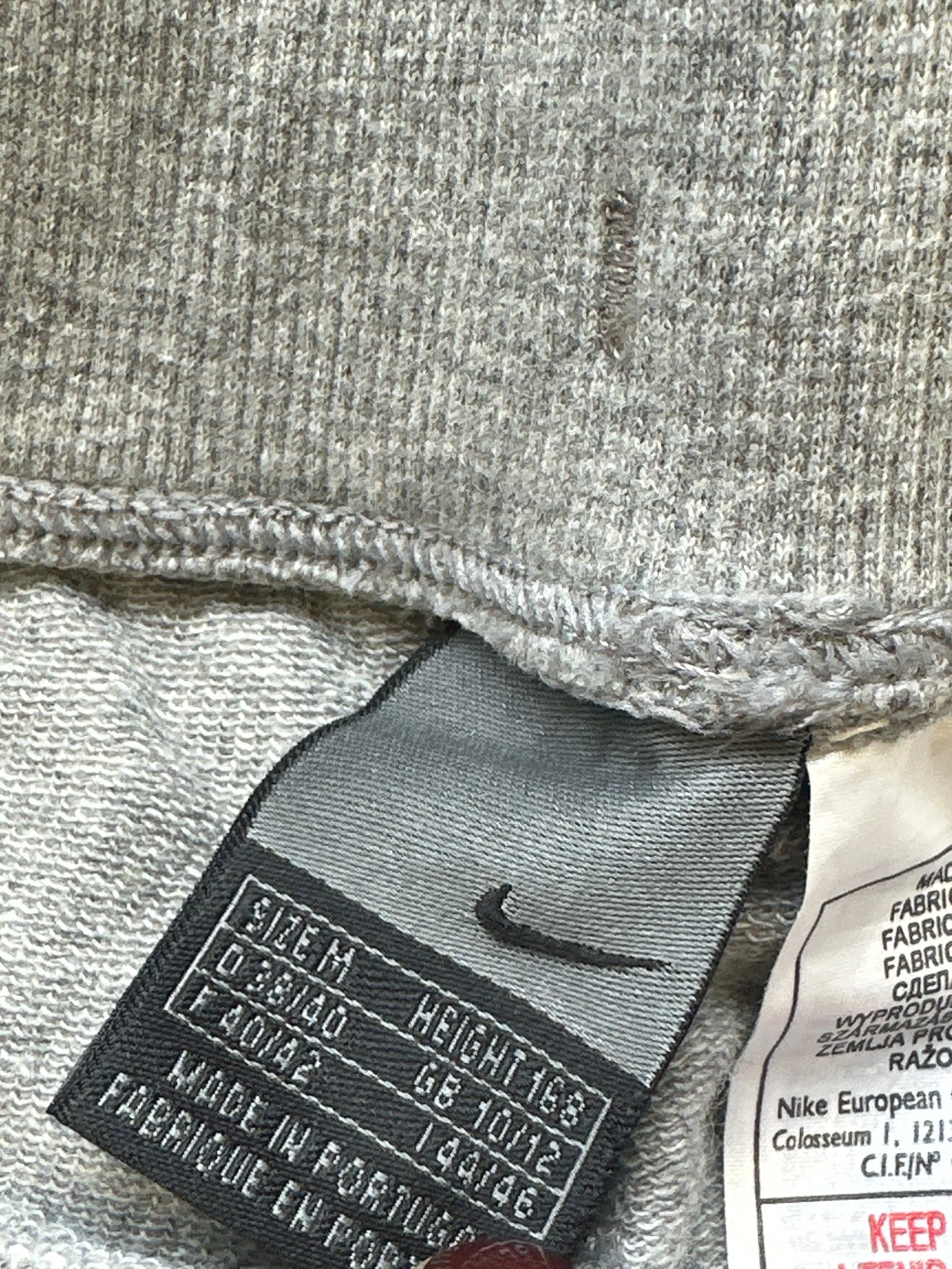 grey nike capri tracksuit trousers