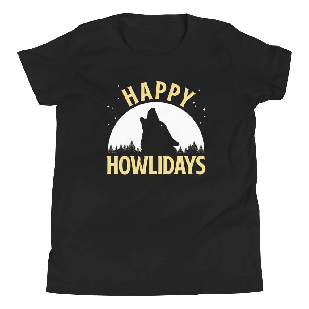 Happy Howlidays Kid's Youth Tee