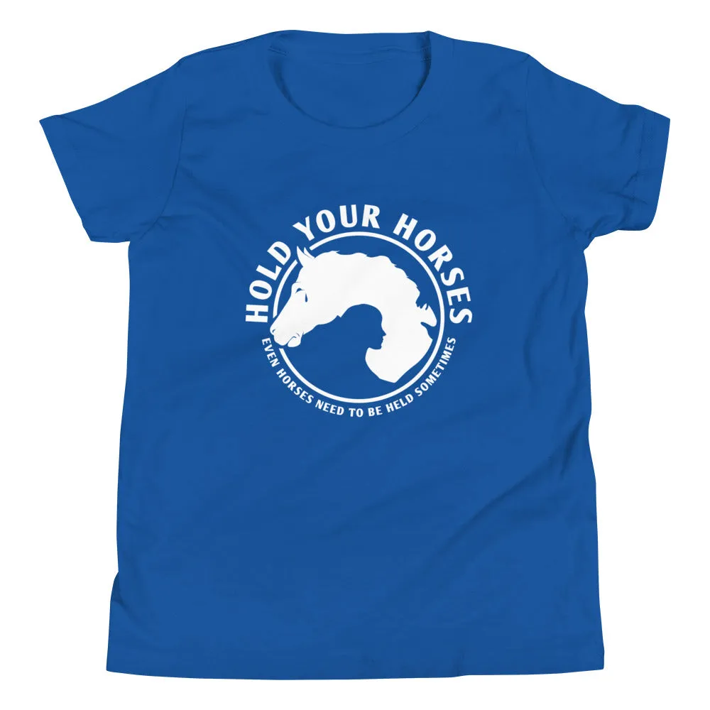 Hold Your Horses Kid's Youth Tee