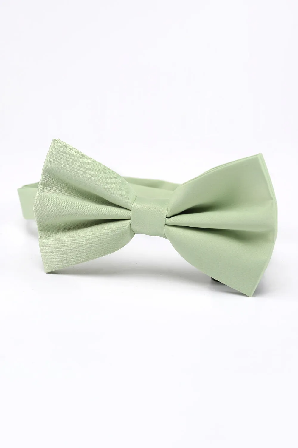 Light Green Men's 3-Piece Accessory Set (Bow Tie, Pocket Square, Pin)