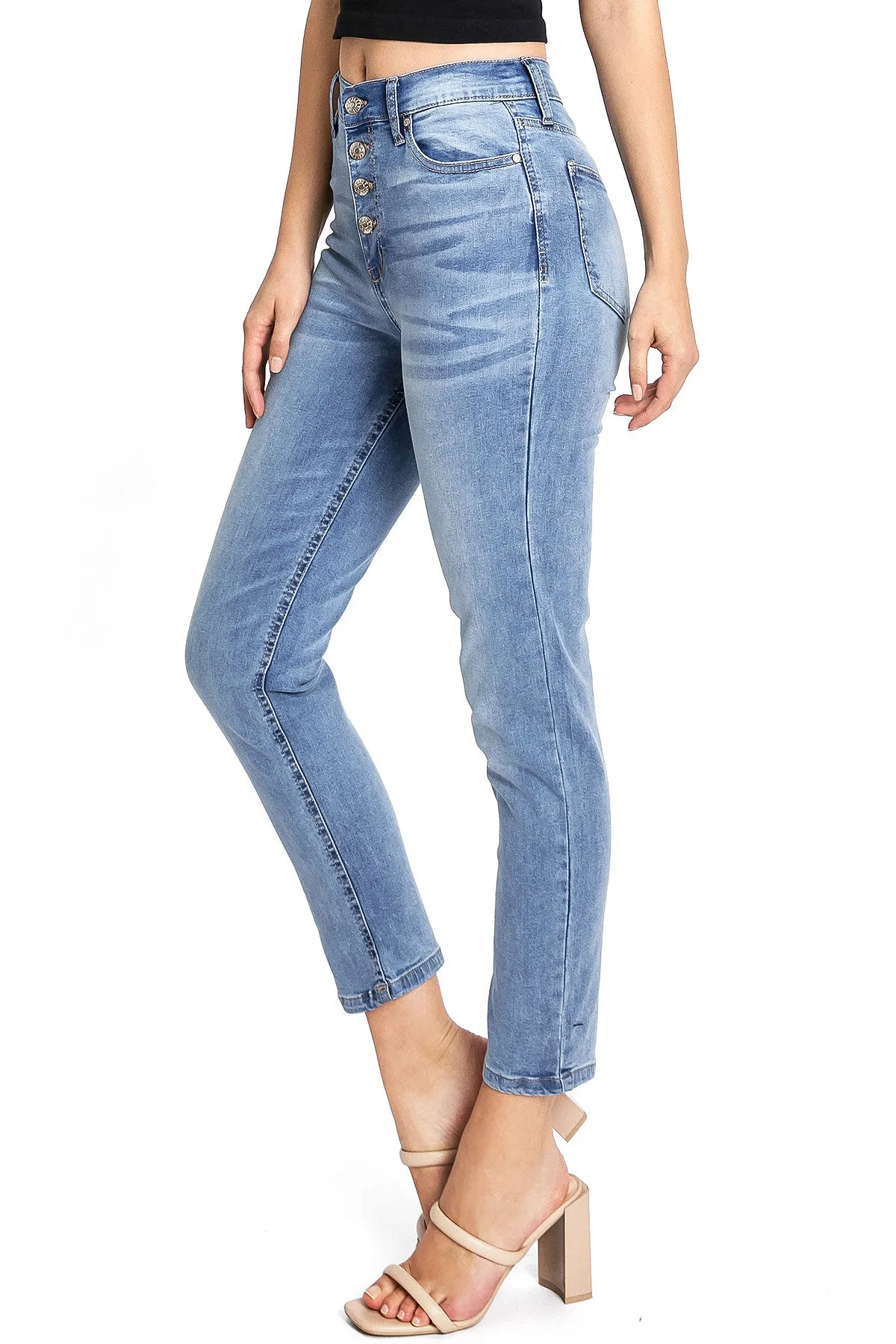 Melody Slim Straight Jeans