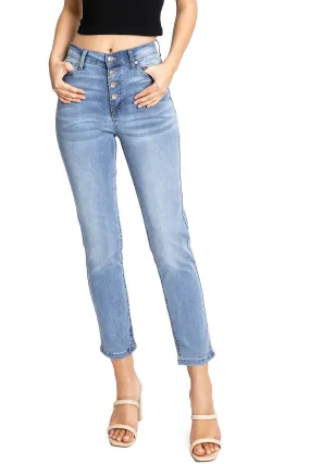 Melody Slim Straight Jeans