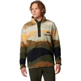 Men's Helvetia II Printed 1/2 Snap Printed Fleece Pullover