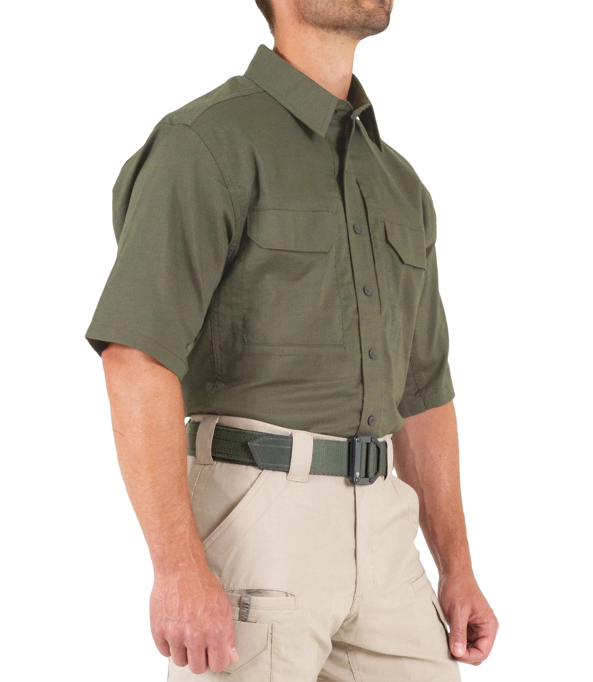 Men's V2 Tactical Short Sleeve Shirts / OD Green