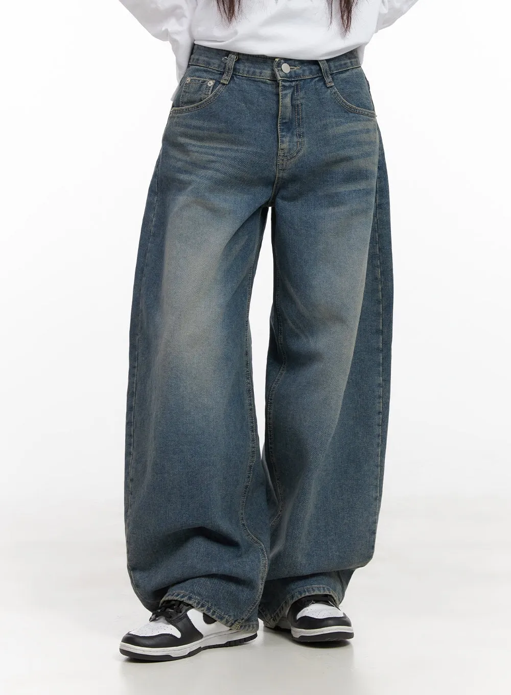 Mikaela Comfy Baggy Jeans CD411