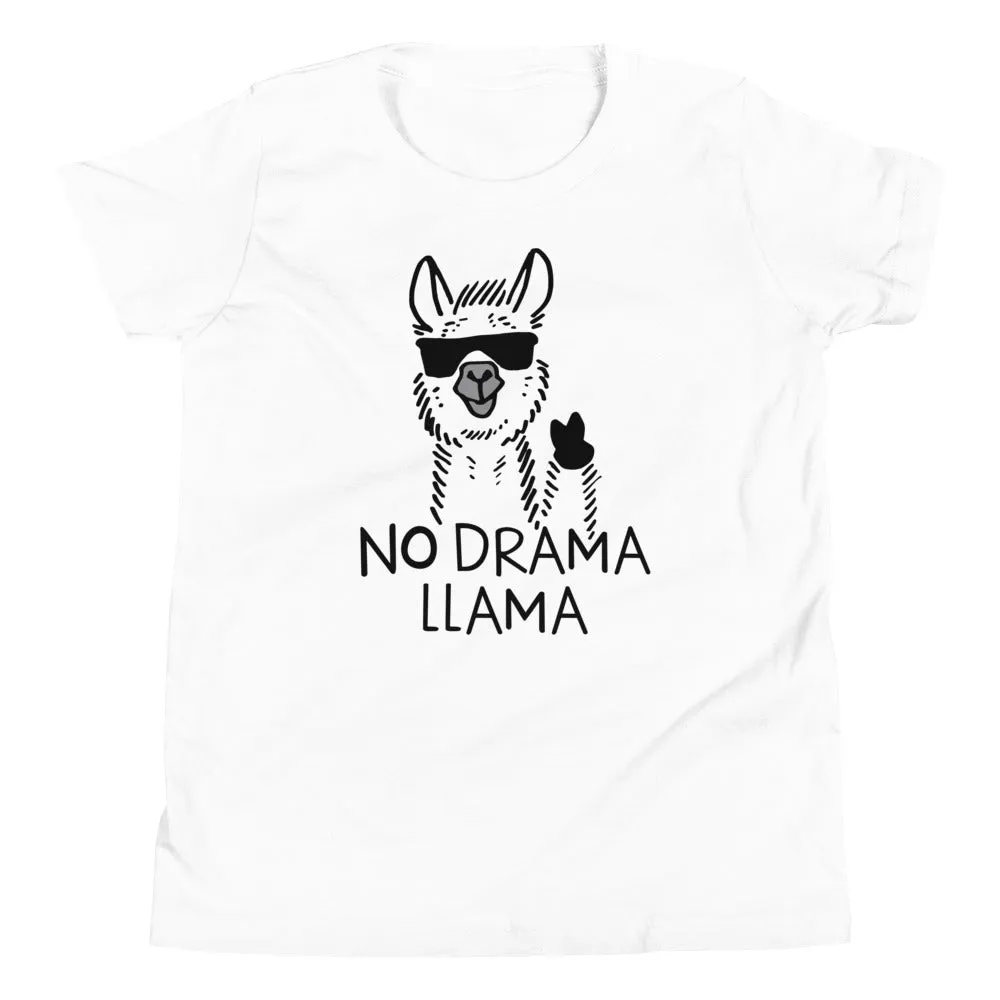 No Drama Llama Kid's Youth Tee