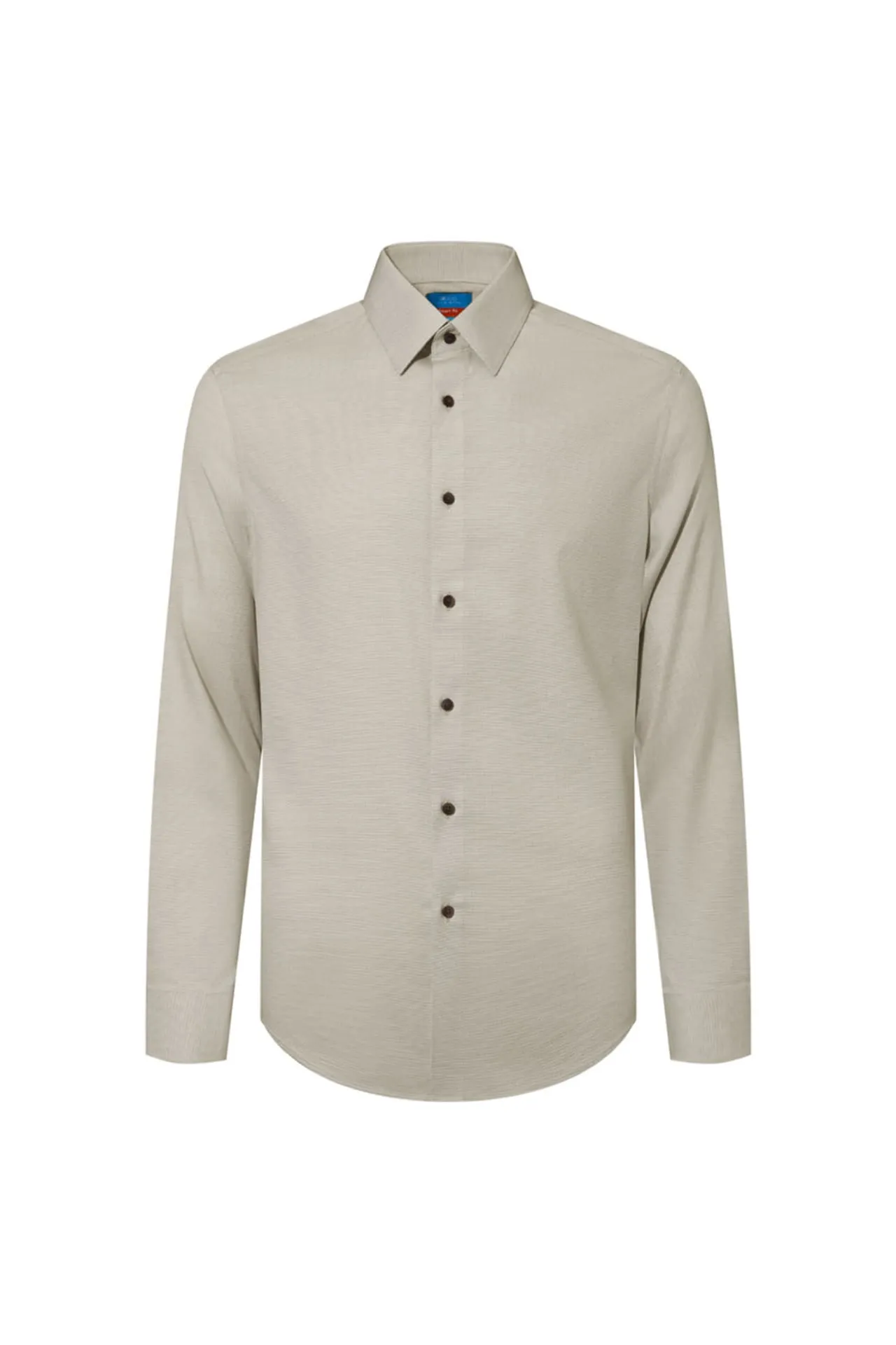 Non-Iron Cotton Stretch Smart Fit 2-Tone Shirt