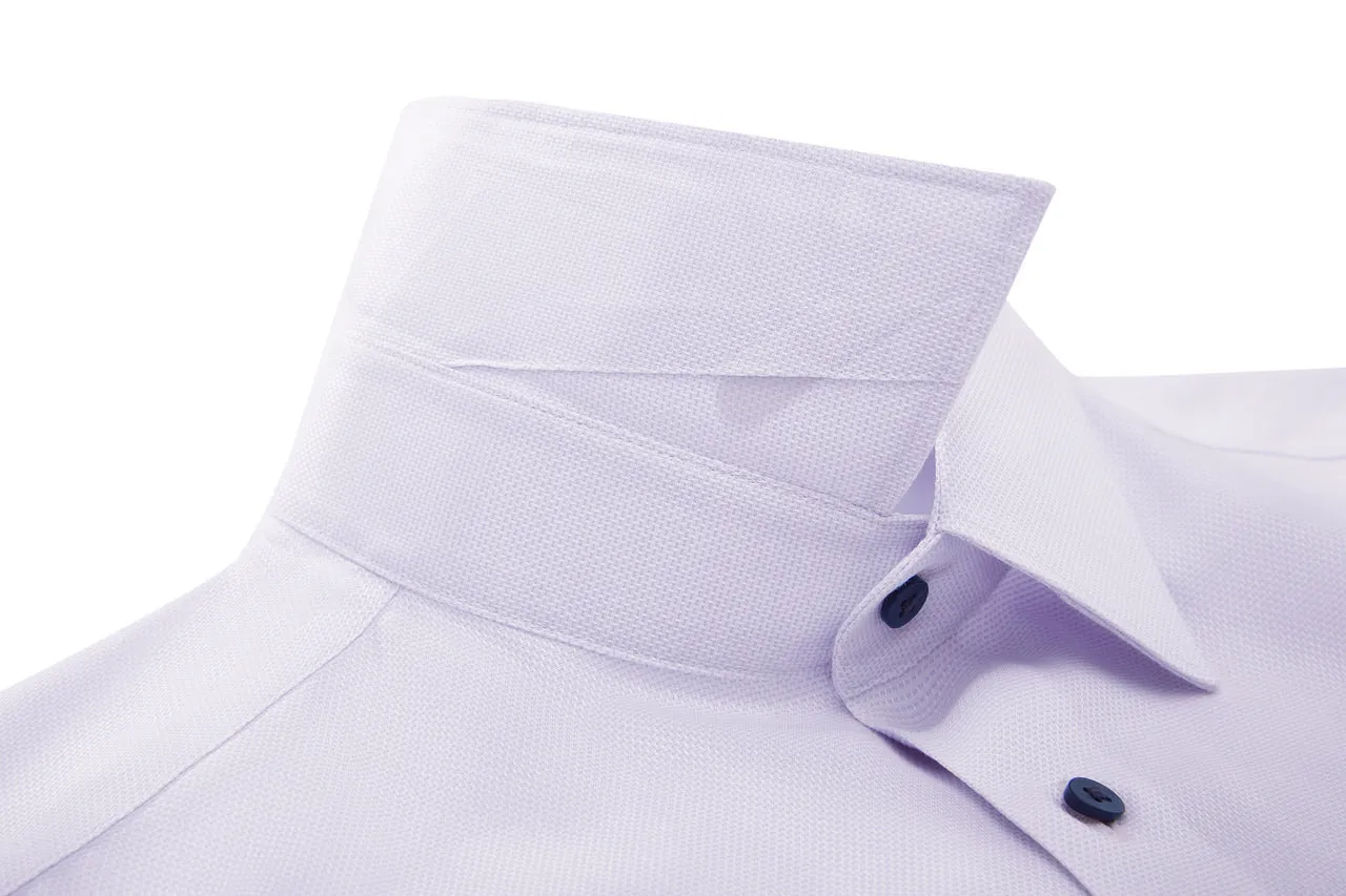 Non-Iron Cotton Stretch Smart Fit 2-Tone Shirt