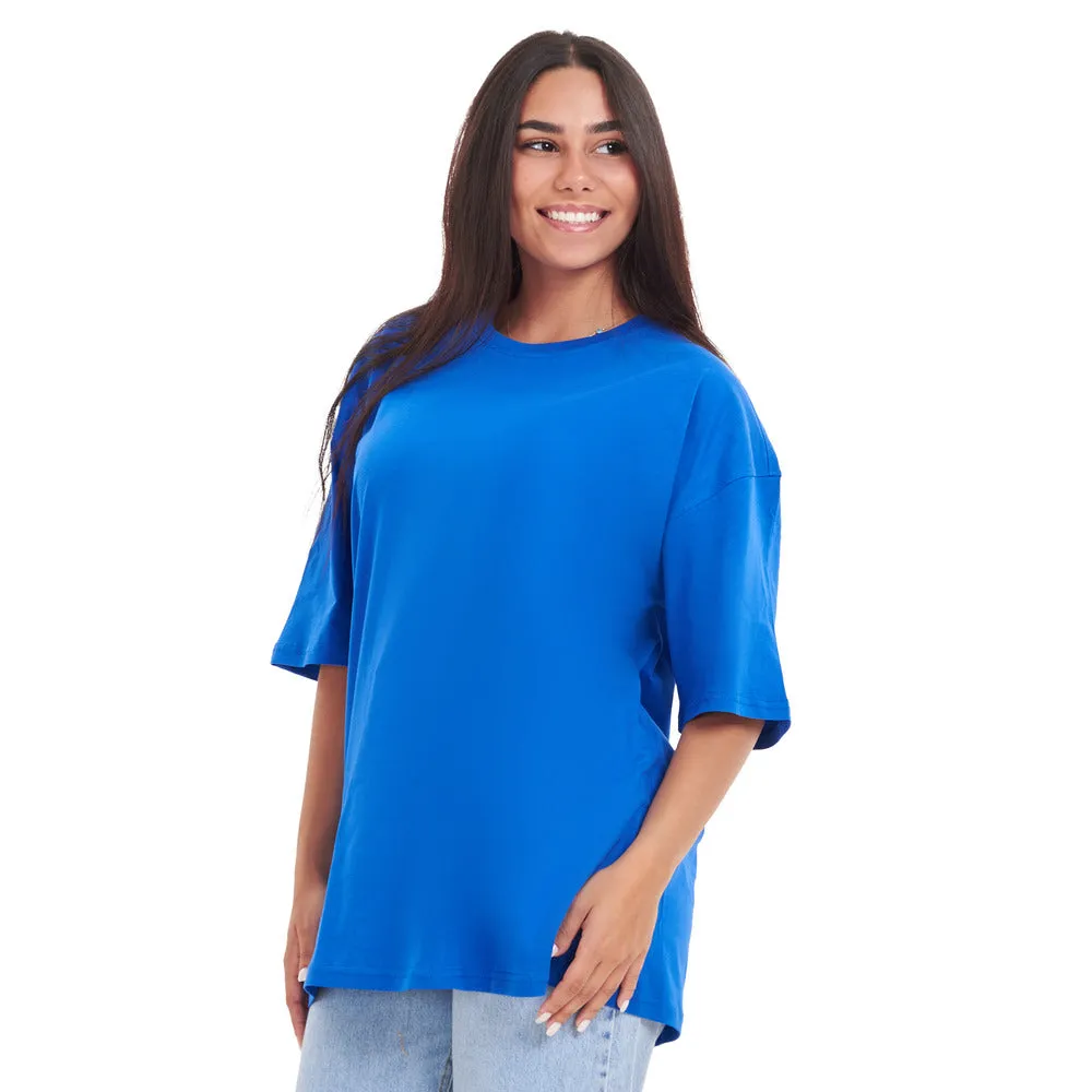 Oversized T-shirt Blue