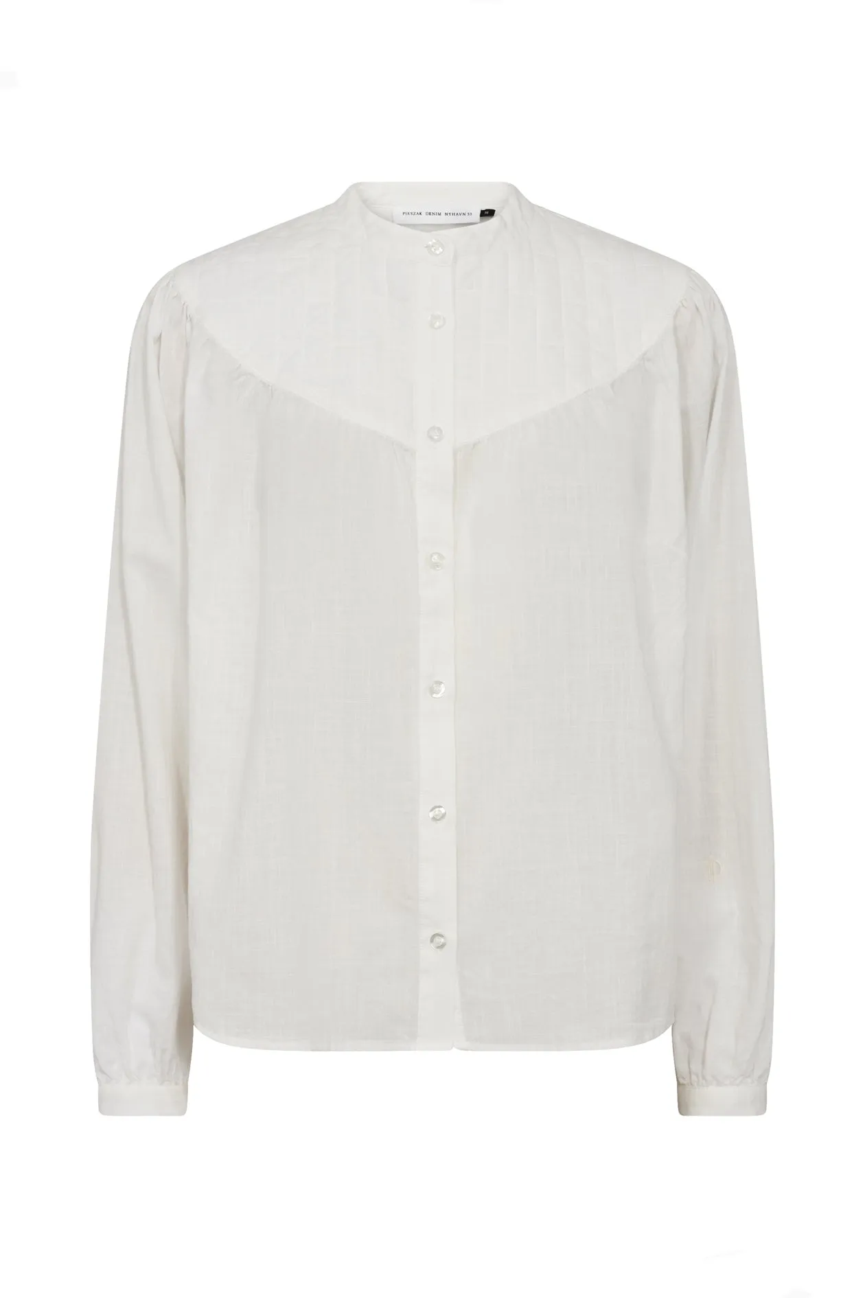 PD-Wiona Bib Shirt - White