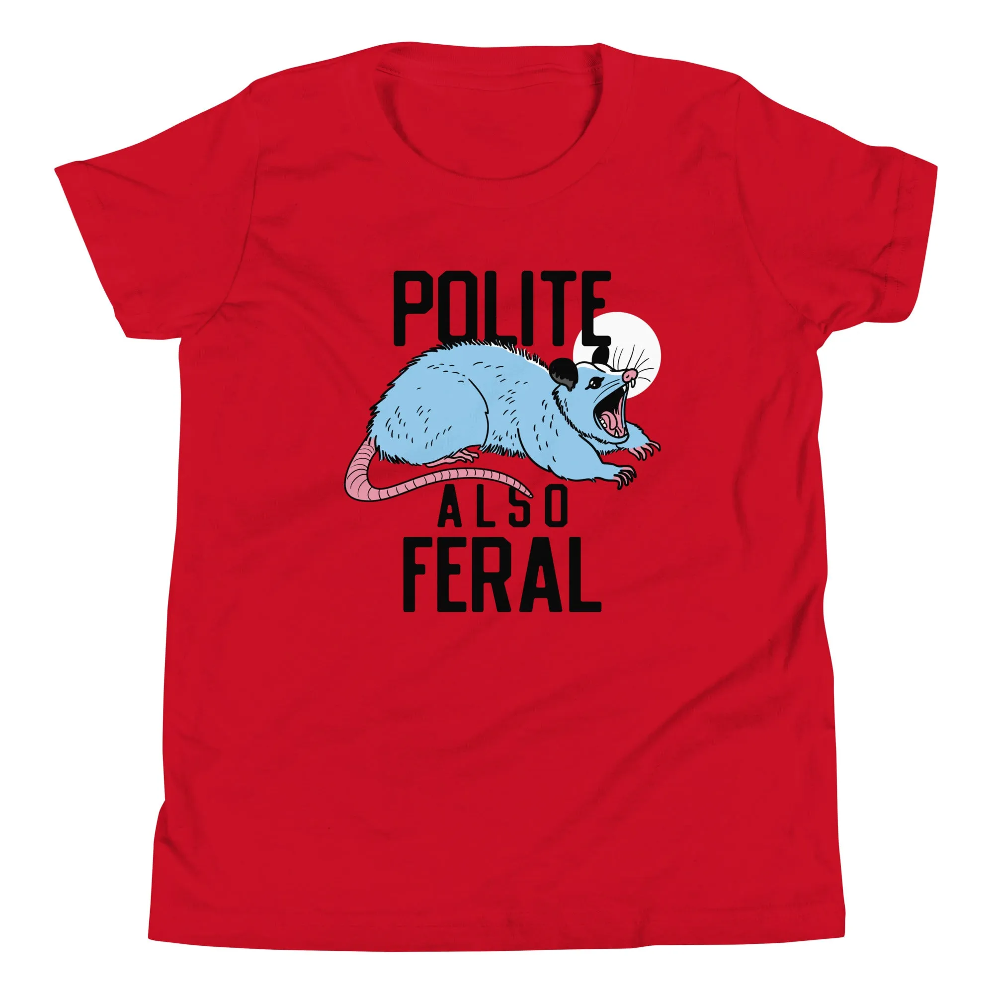 Polite Also Feral Kid's Youth Tee