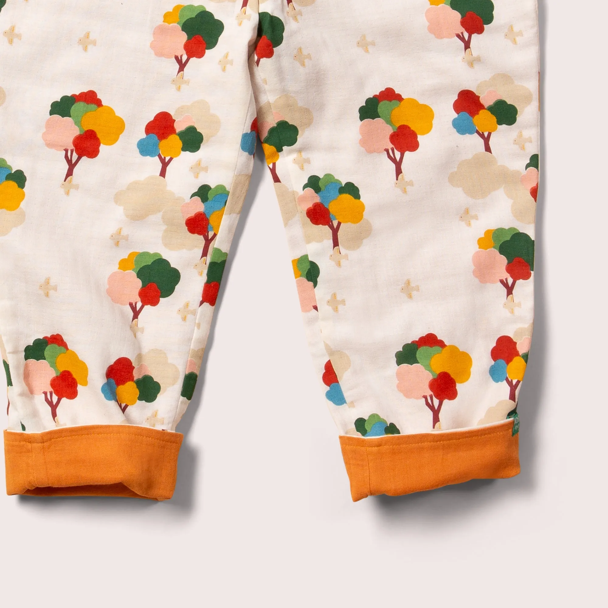 Rainbow Trees Reversible Pull On Trousers