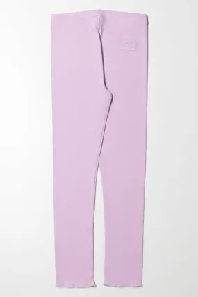 Rib Leggings Lilac