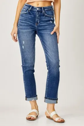 Risen Riker Mid-Rise Straight Leg Jean