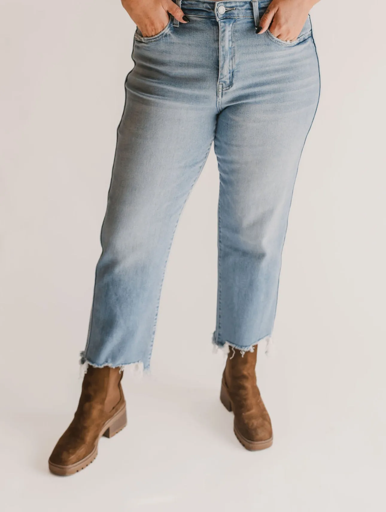 The Cropped Cora Vervet Jeans